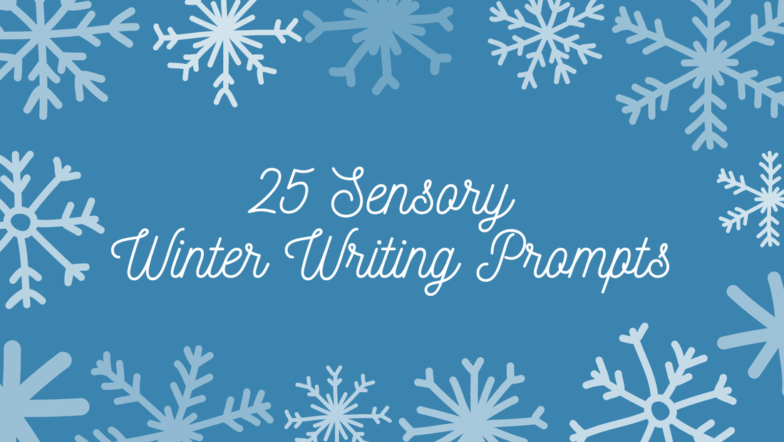 winter, writing, sensory activities, writing prompts